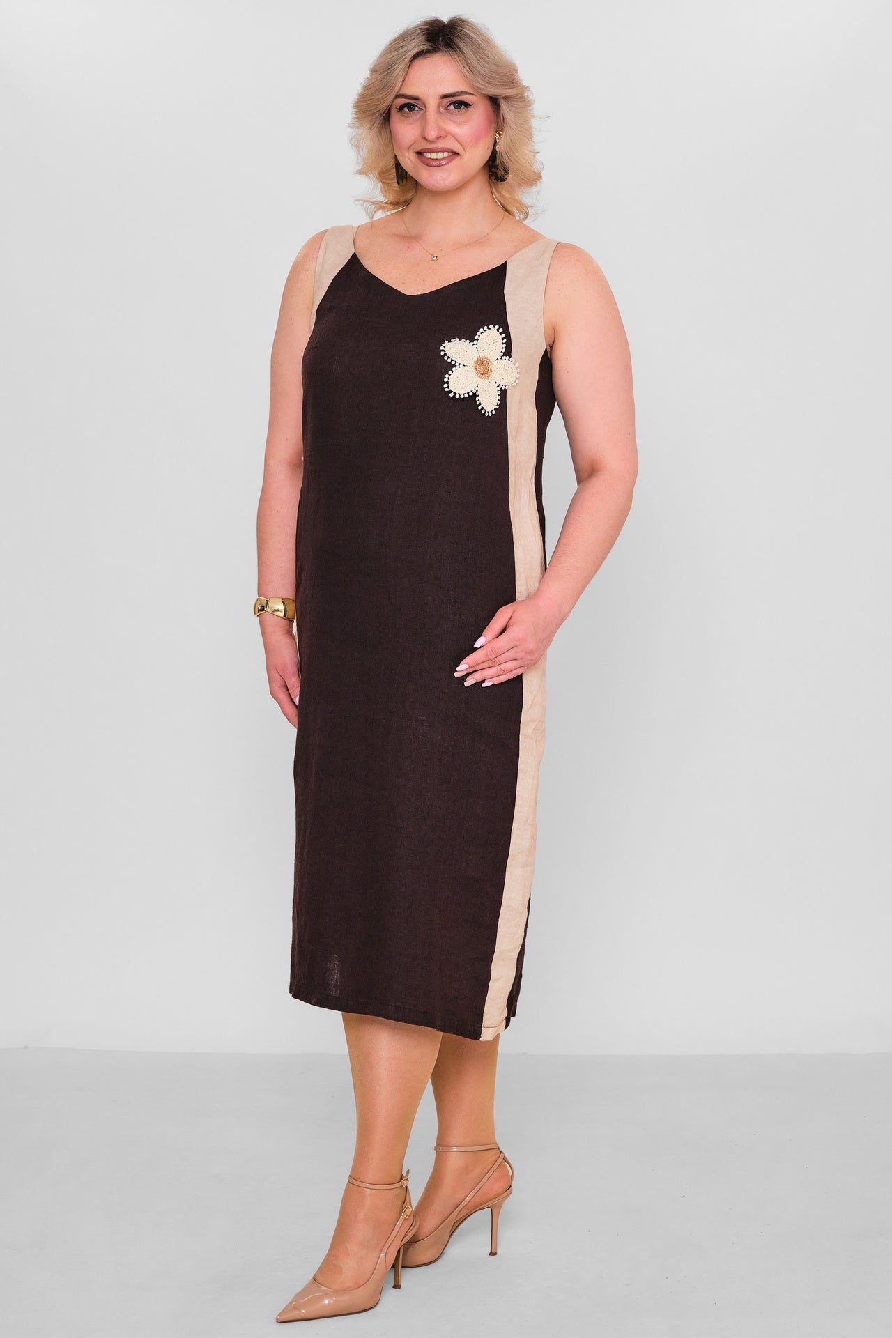 Ebberro - Plus Size Dress (EBR26Y12526BB) - 8690200189302