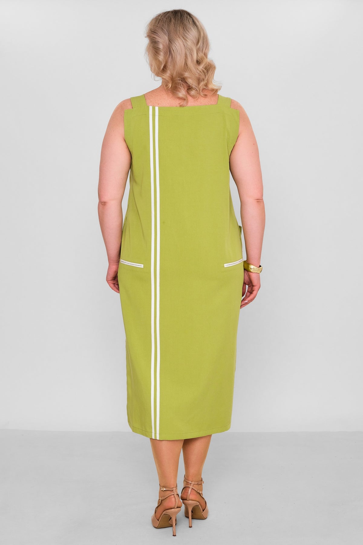 Ebberro - Plus Size Dress (EBR26Y13026BB) - 8690200189326