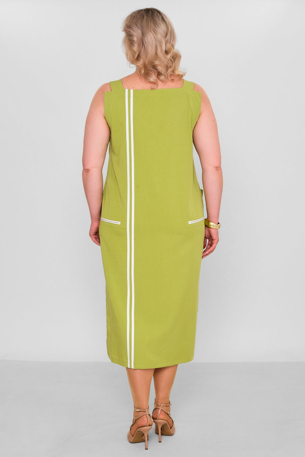 Ebberro - Plus Size Dress (EBR26Y13026BB) - 8690200189326