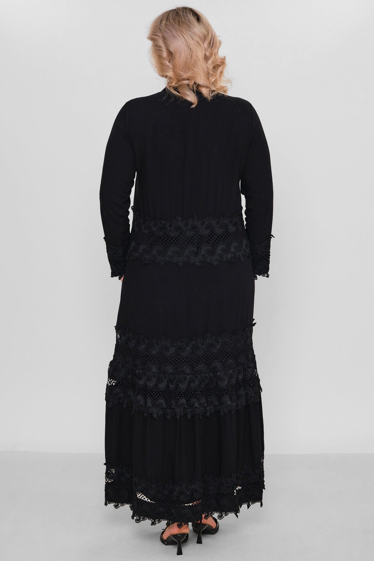 Ebberro - Plus Size Dress (EBR26Y14026BB) - 8690200189340