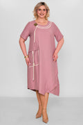 Ebberro - Plus Size Dress (EBR26Y25933BB) - 8690200189364