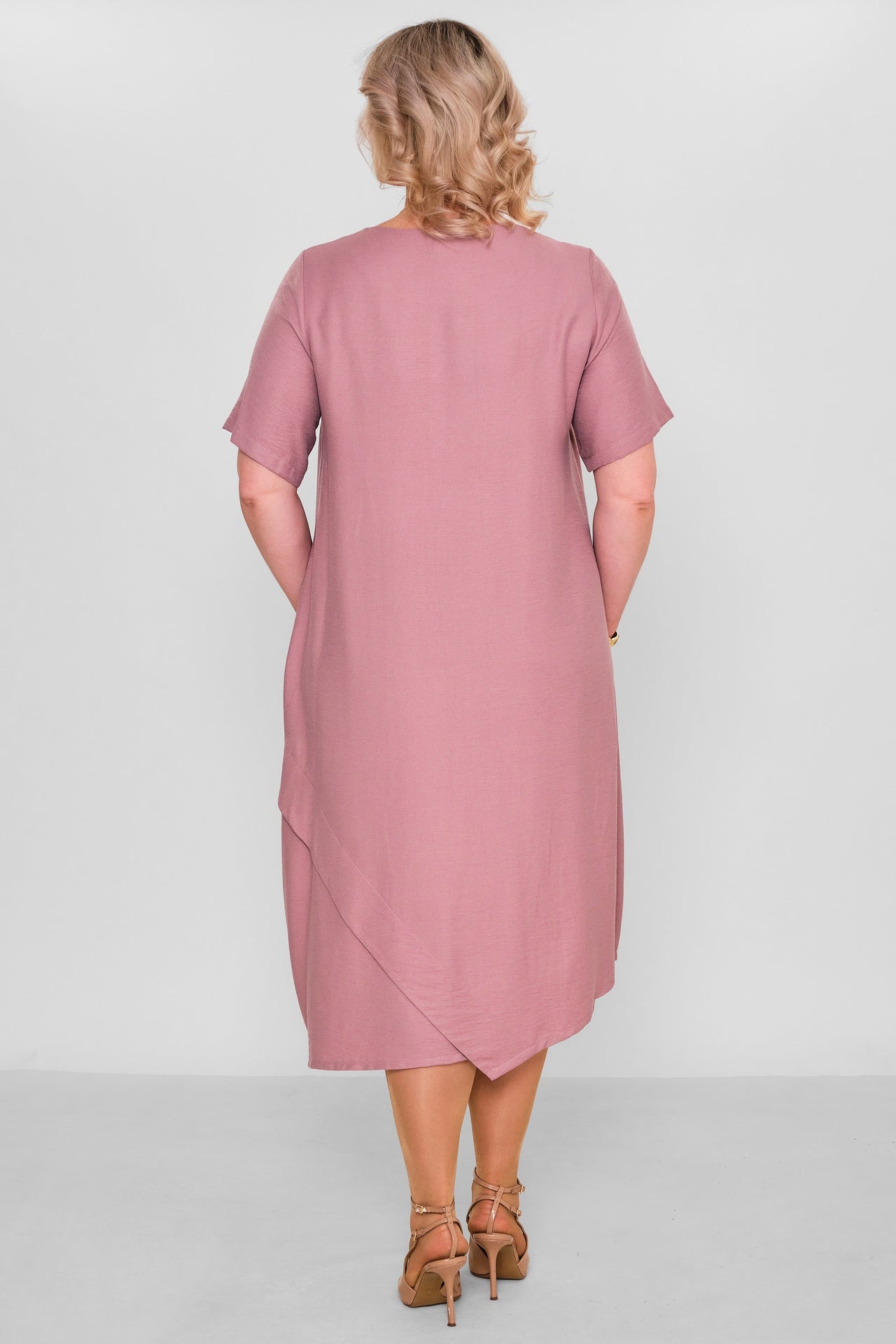 Ebberro - Plus Size Dress (EBR26Y25933BB) - 8690200189364
