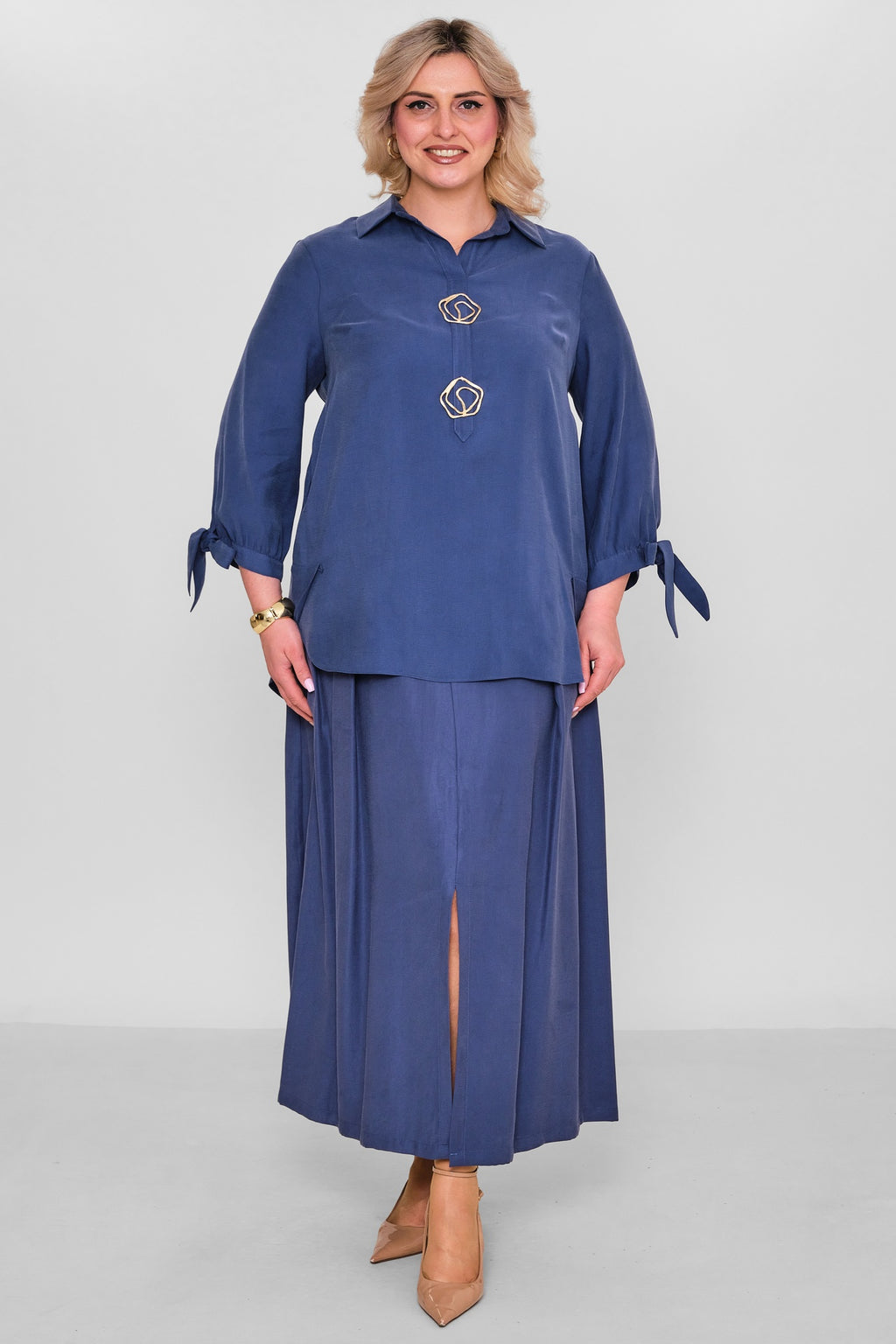 Ebberro - Plus Size Suit (EBR26Y50426BB) - 8690200189388