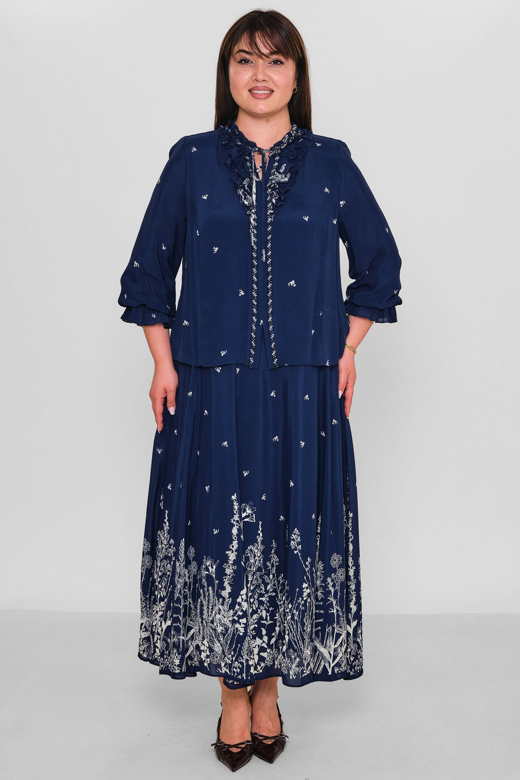 Gumanize - Plus Size Dress (GMZ2026-944-8065) - 8690200189487
