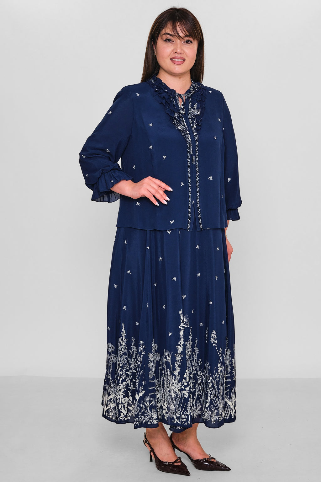 Gumanize - Plus Size Dress (GMZ2026-944-8065) - 8690200189487