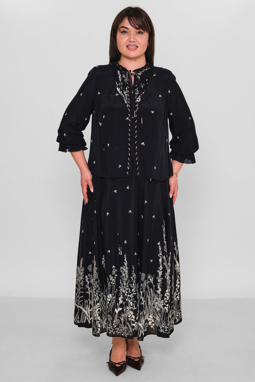 Gumanize - Plus Size Dress (GMZ2026-944-8065) - 8690200189494