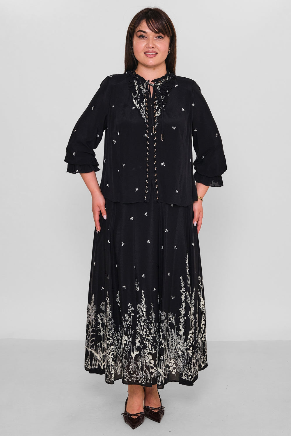 Gumanize - Plus Size Dress (GMZ2026-944-8065) - 8690200189494