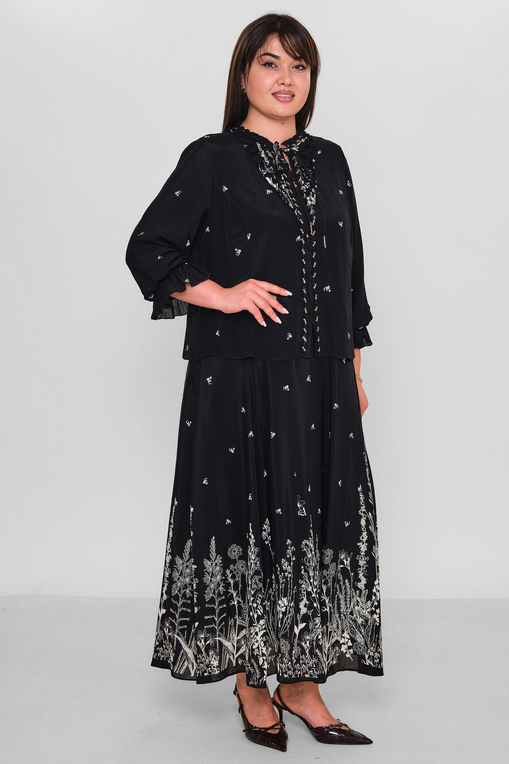 Gumanize - Plus Size Dress (GMZ2026-944-8065) - 8690200189494
