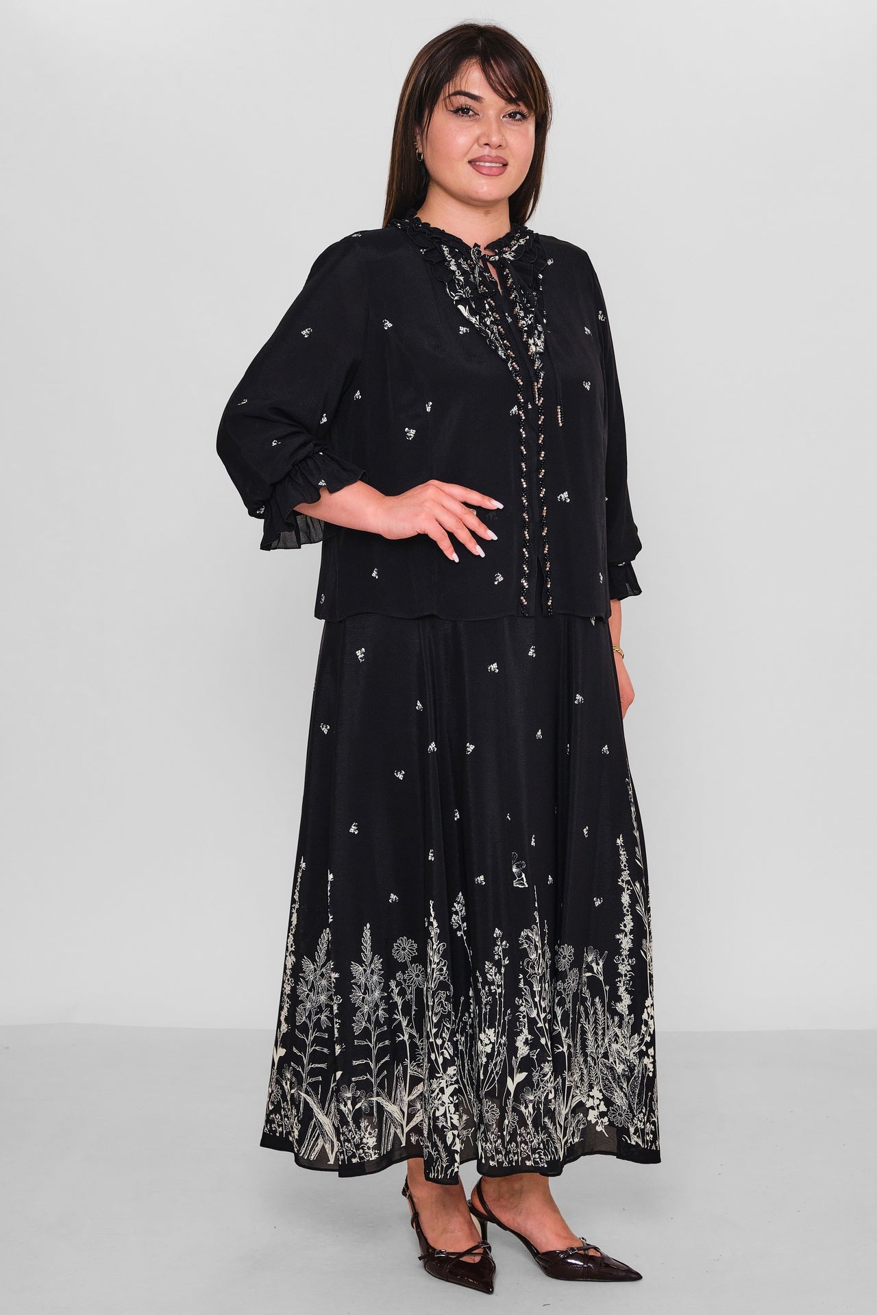 Gumanize - Plus Size Dress (GMZ2026-944-8065) - 8690200189494