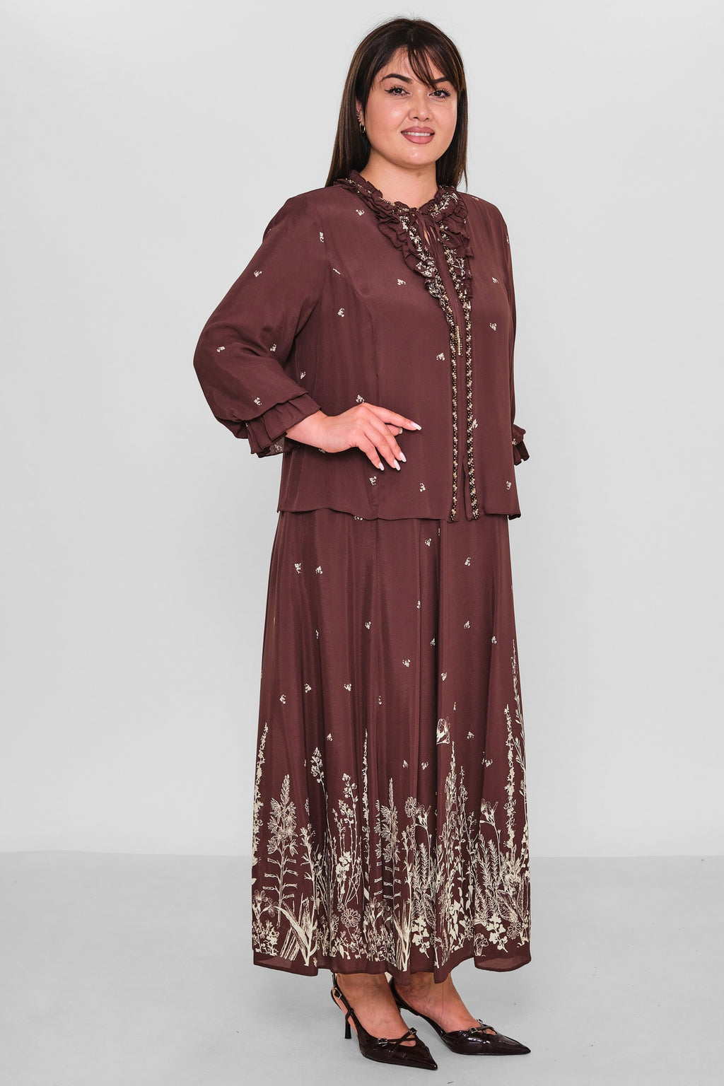 Gumanize - Plus Size Dress (GMZ2026-944-8065) - 8690200189500