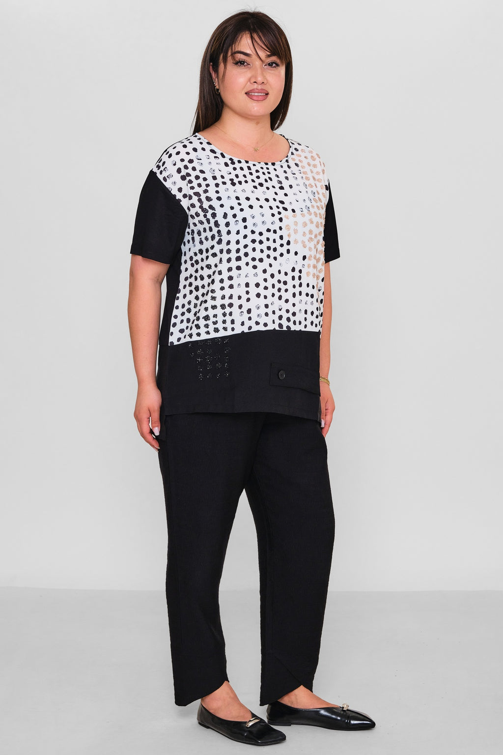 Xlife - Plus Size Blouse (XLF26Y7055) - 8690200189715
