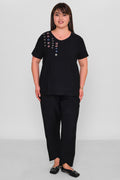 Xlife - Plus Size Blouse (XLF26Y7070) - 8690200189722