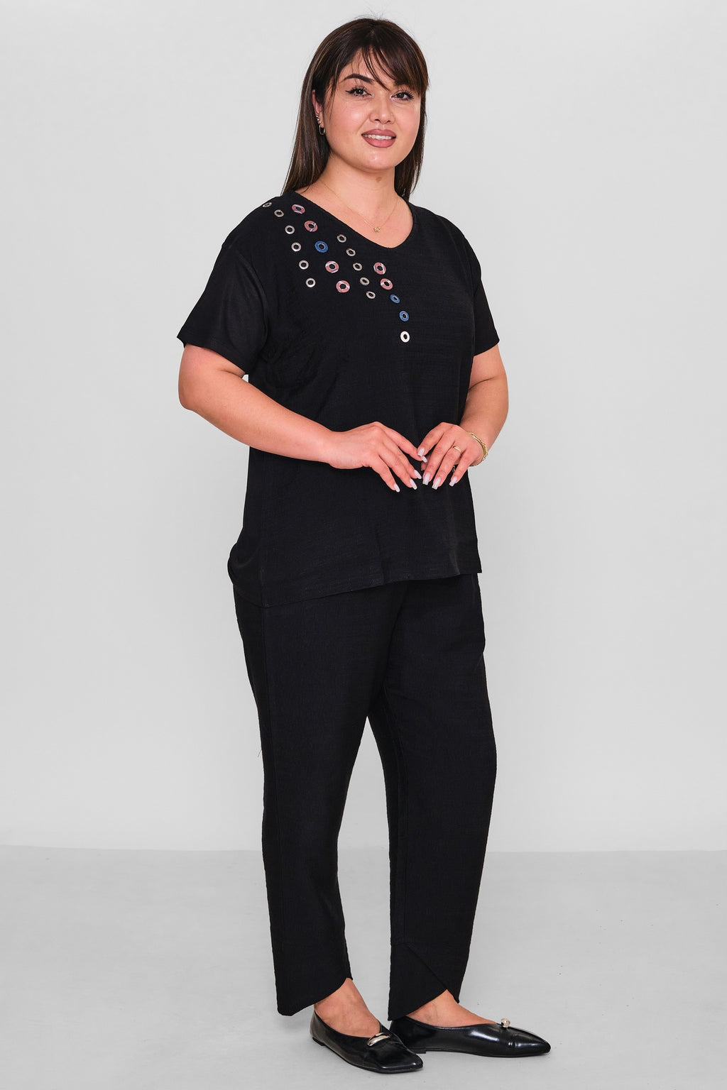 Xlife - Plus Size Blouse (XLF26Y7070) - 8690200189722
