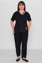 Xlife - Plus Size Blouse (XLF26Y7099) - 8690200189746
