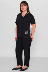 Xlife - Plus Size Blouse (XLF26Y7099) - 8690200189746