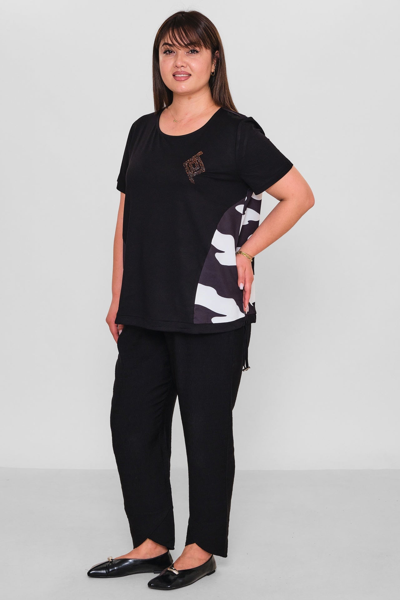 Xlife - Plus Size Blouse (XLF26Y7115) - 8690200189753