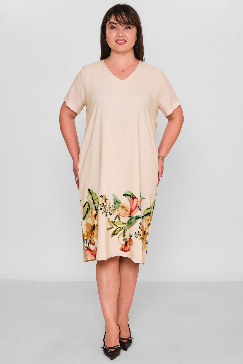 Xlife - Plus Size Dress (XLF26Y7509) - 8690200189784
