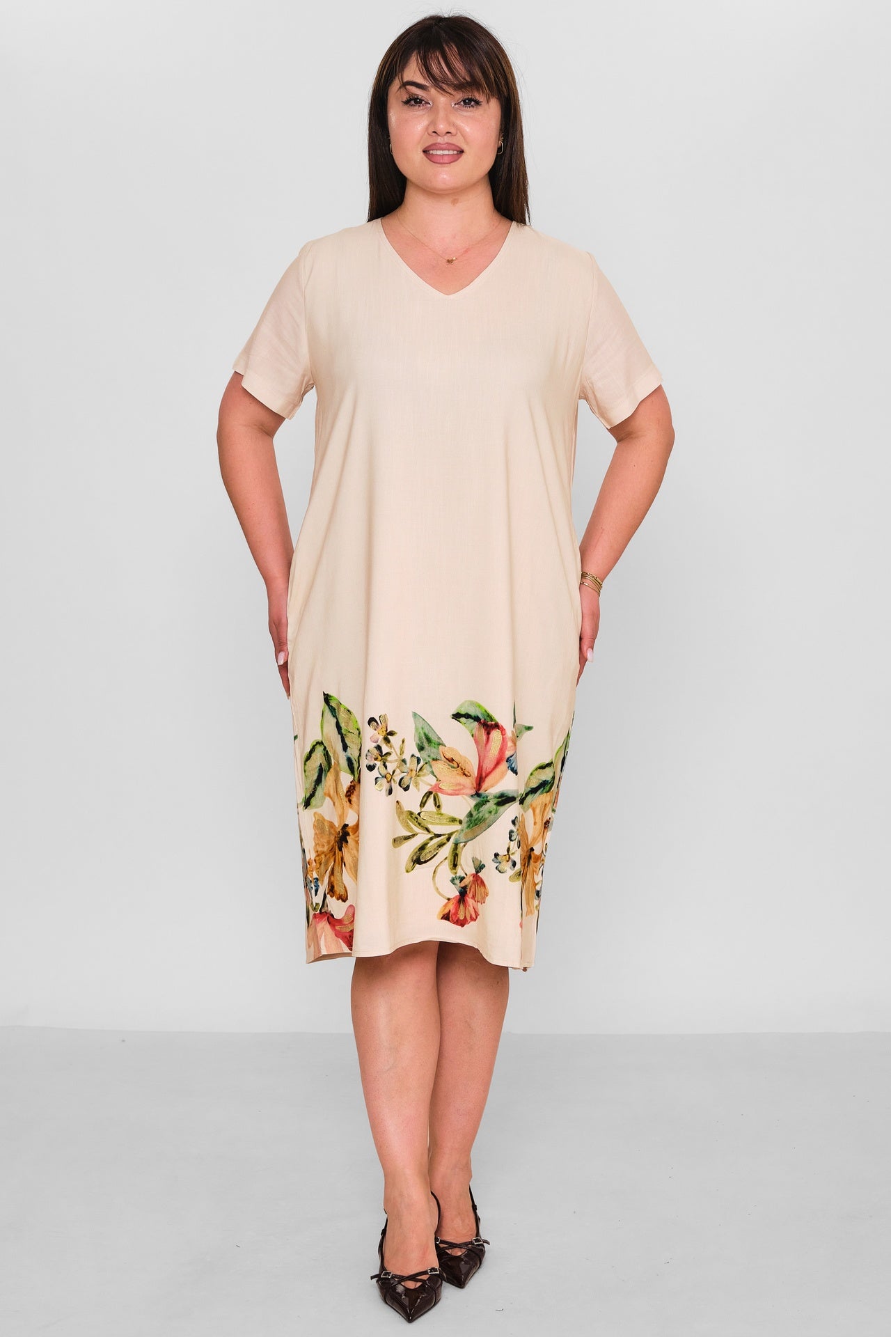 Xlife - Plus Size Dress (XLF26Y7509) - 8690200189784