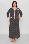 Gumanize - Plus Size Dress (GMZ2026-1002-7934) - 8690200189876
