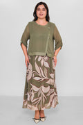 Gumanize - Plus Size Suit (GMZTK442-8049) - 8690200189906