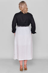 Salkim - Plus Size Skirt (SLK26Y16040BB) - 8690200189944