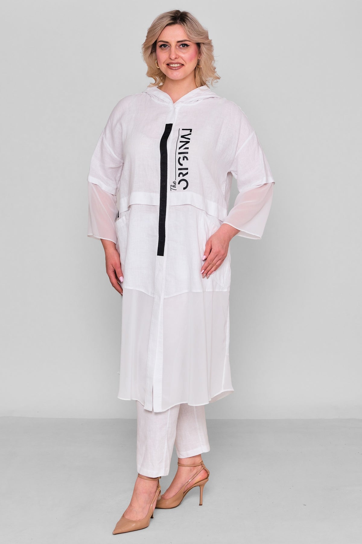 Salkim - Plus Size Suit (SLK26Y66142BB) - 8690200189968