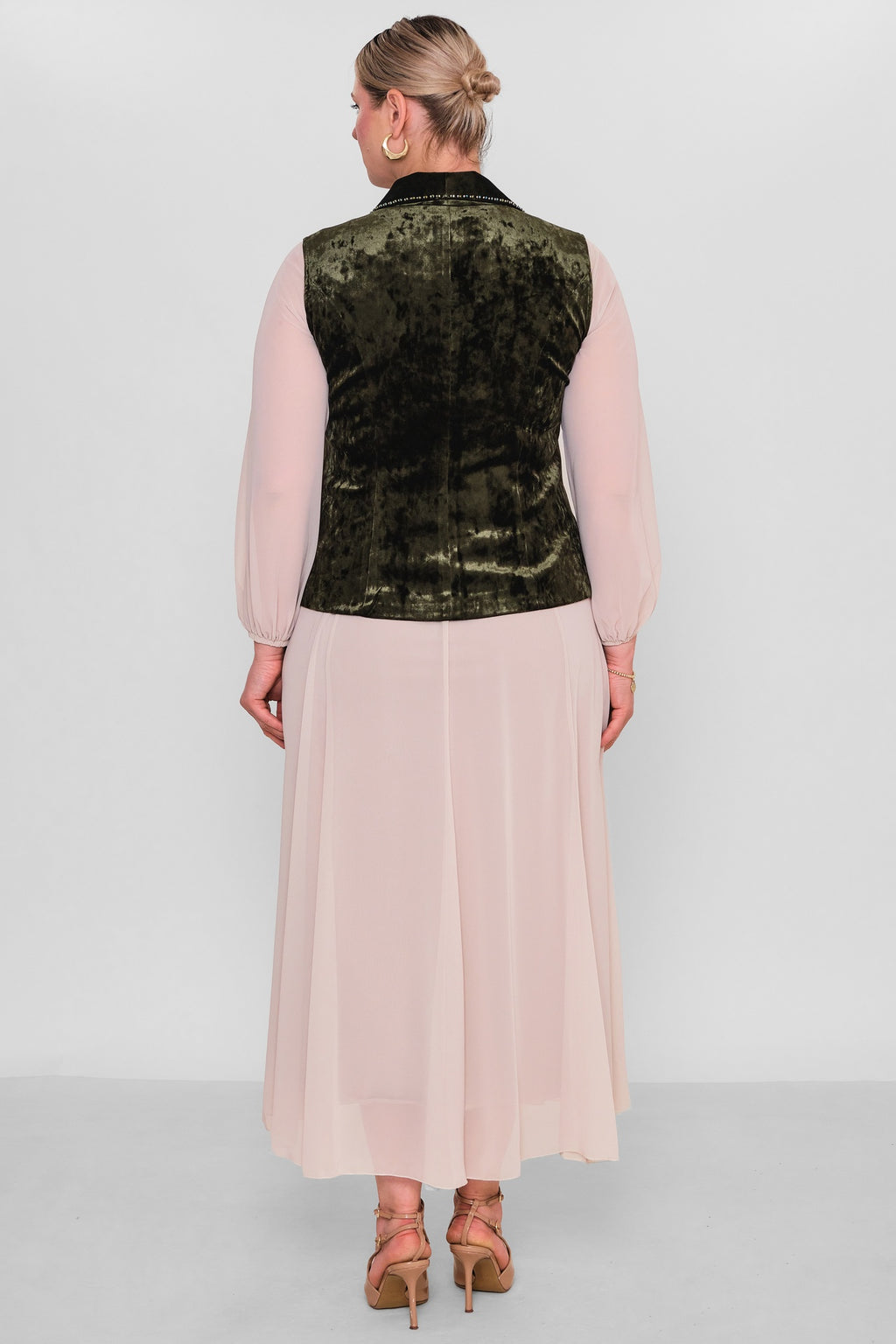 Ksas - Plus Size Waistcoat (KSAS4131) - 8690200190063