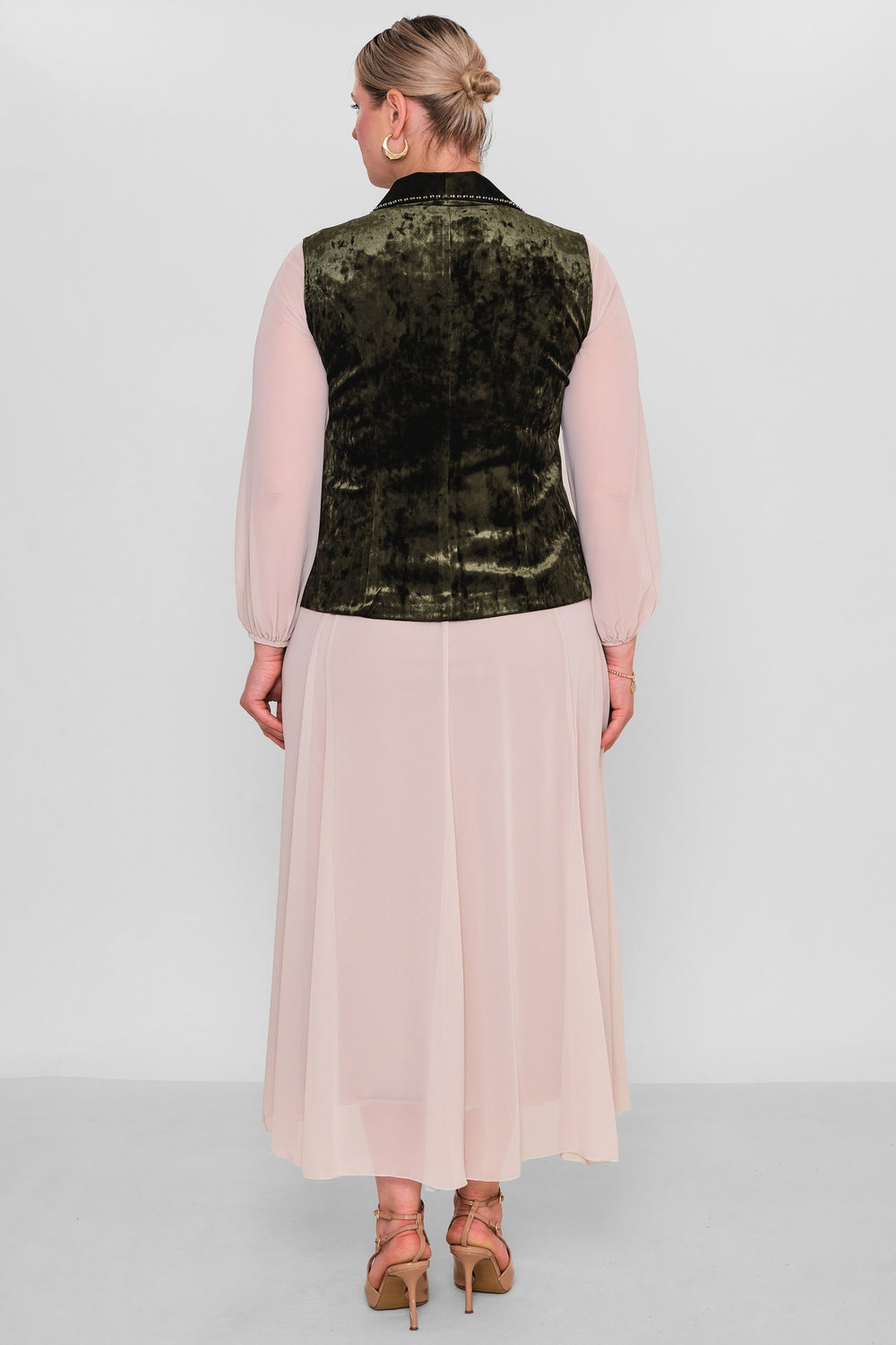 Ksas - Plus Size Waistcoat (KSAS4131) - 8690200190063