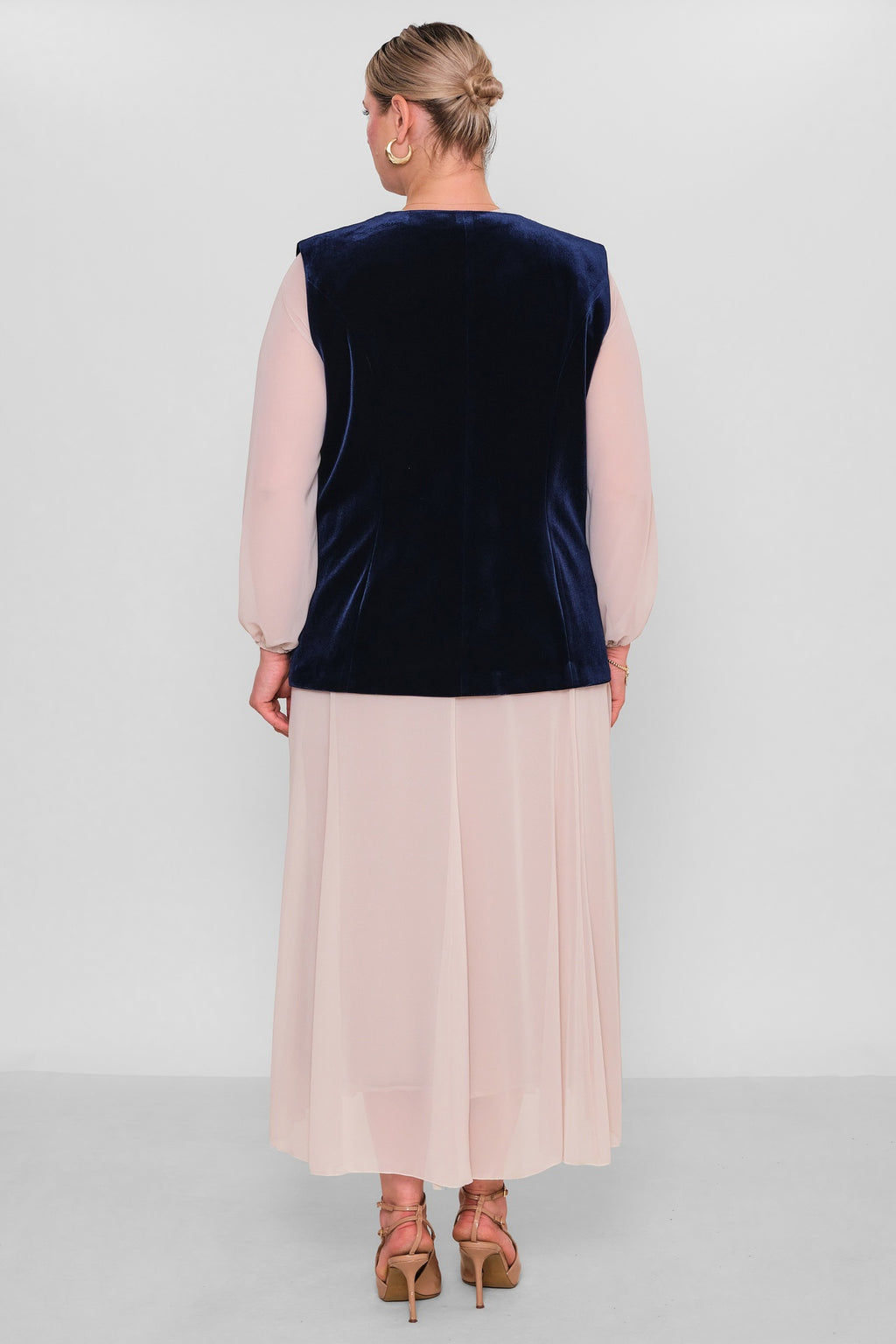 Ksas - Extended Plus Size Waistcoat (KSAS4155-1) - 8690200190094