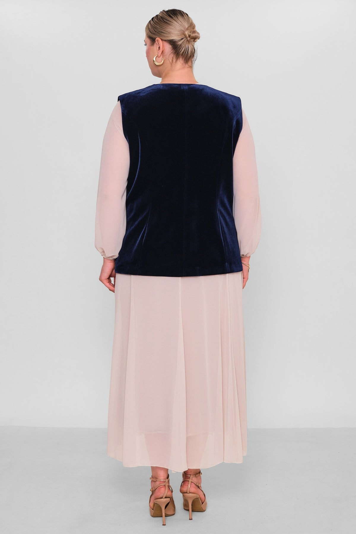 Ksas - Extended Plus Size Waistcoat (KSAS4155-1) - 8690200190094