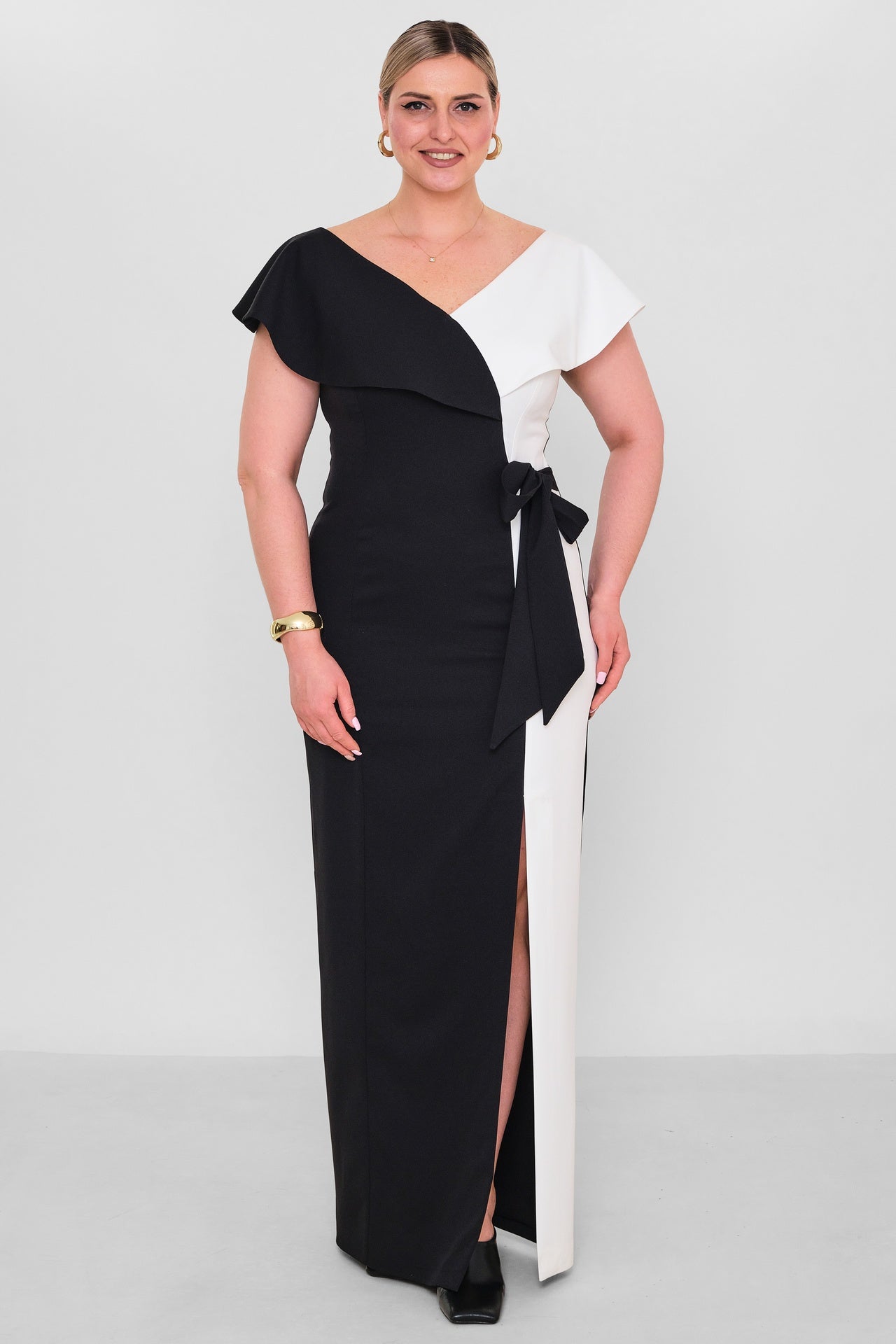 Kedma - Plus Size Dress (KDM26Y8-98403X) - 8690200190353