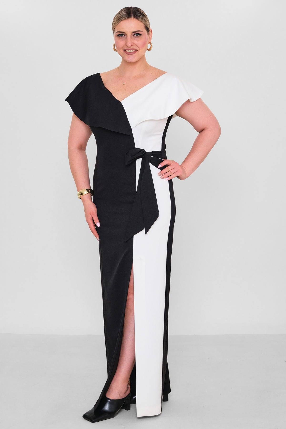 Kedma - Plus Size Dress (KDM26Y8-98403X) - 8690200190353