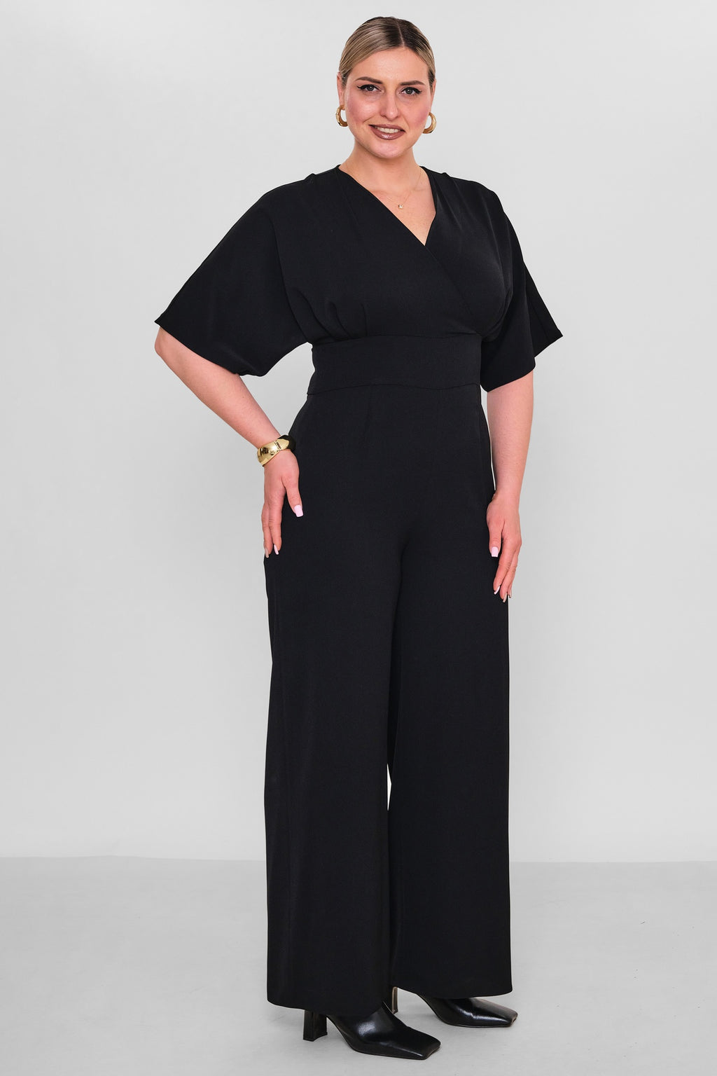 Selen - Plus Size Overalls (SLN26Y141140) - 8690200190360