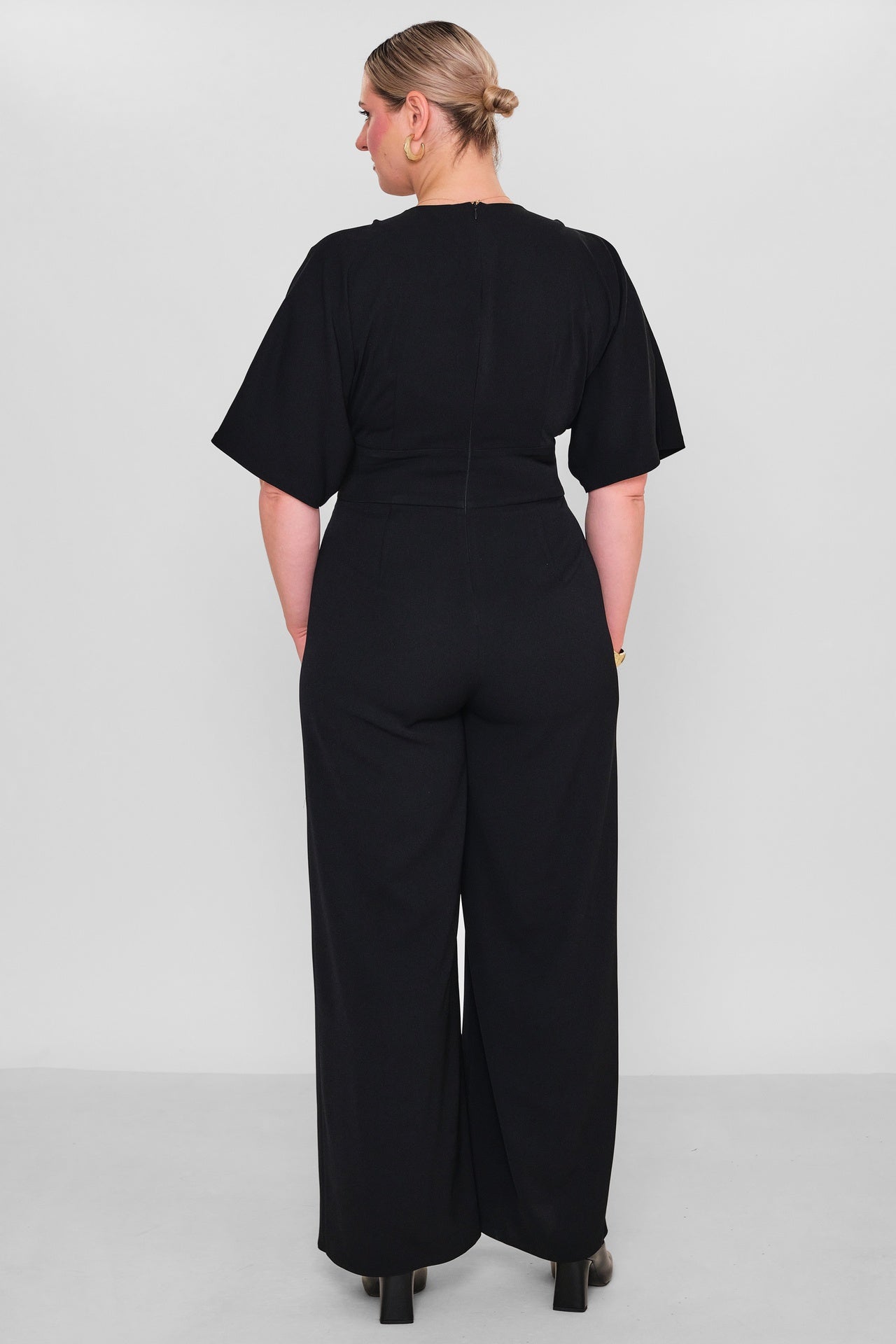 Selen - Plus Size Overalls (SLN26Y141140) - 8690200190360