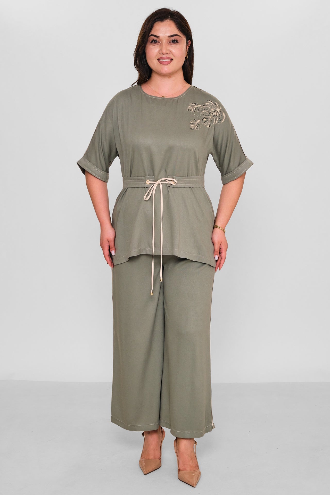 Dress Port - Plus Size Suit (DSP26Y3562) - 8690200190407