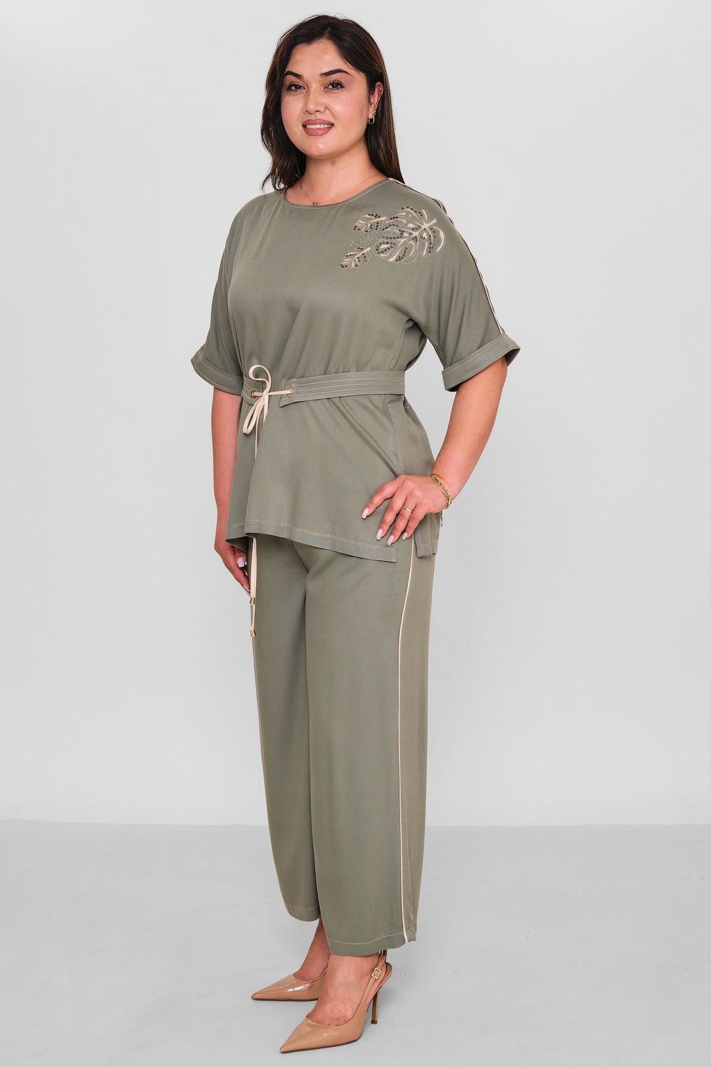 Dress Port - Plus Size Suit (DSP26Y3562) - 8690200190407