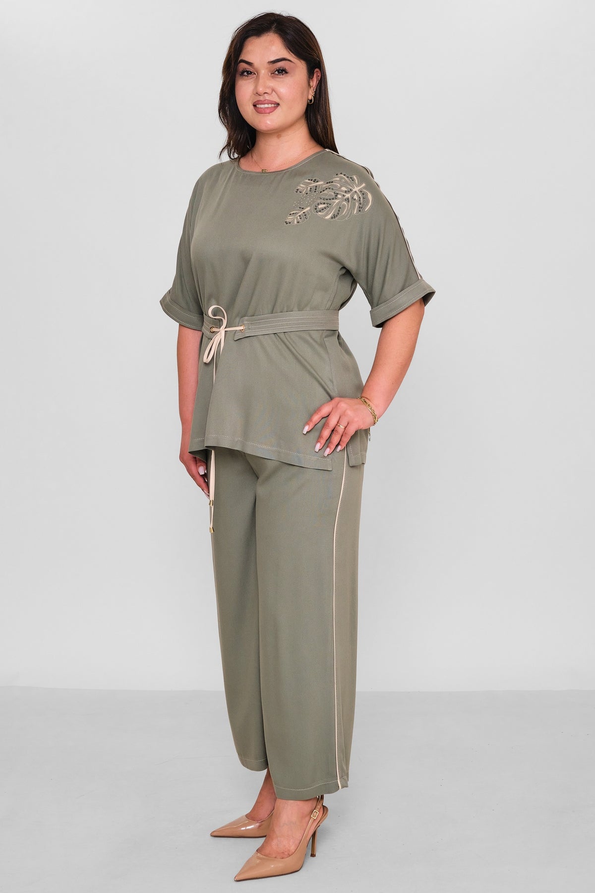 Dress Port - Plus Size Suit (DSP26Y3562) - 8690200190407