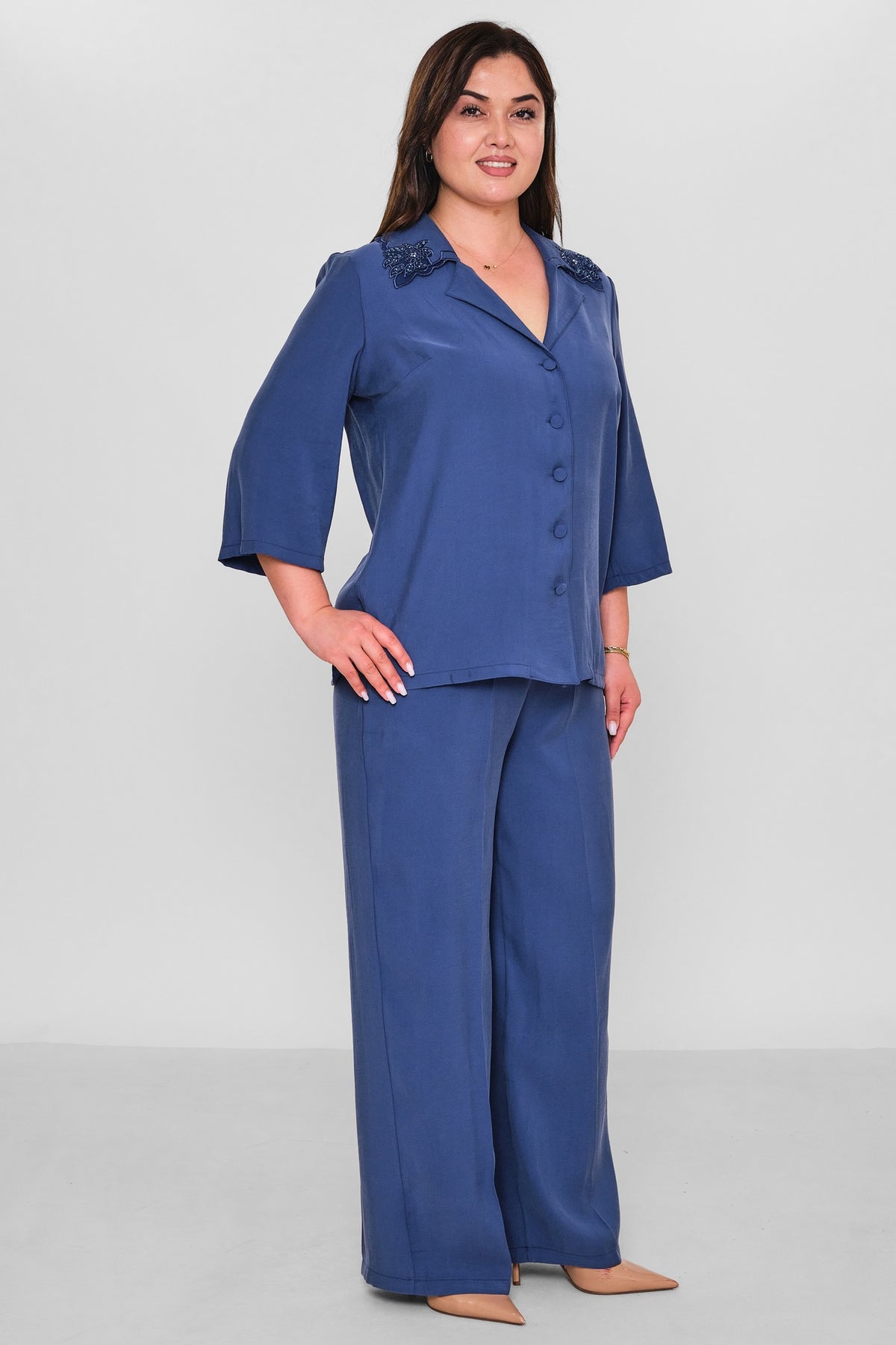 Dress Port - Plus Size Suit (DSP26Y3548) - 8690200190421