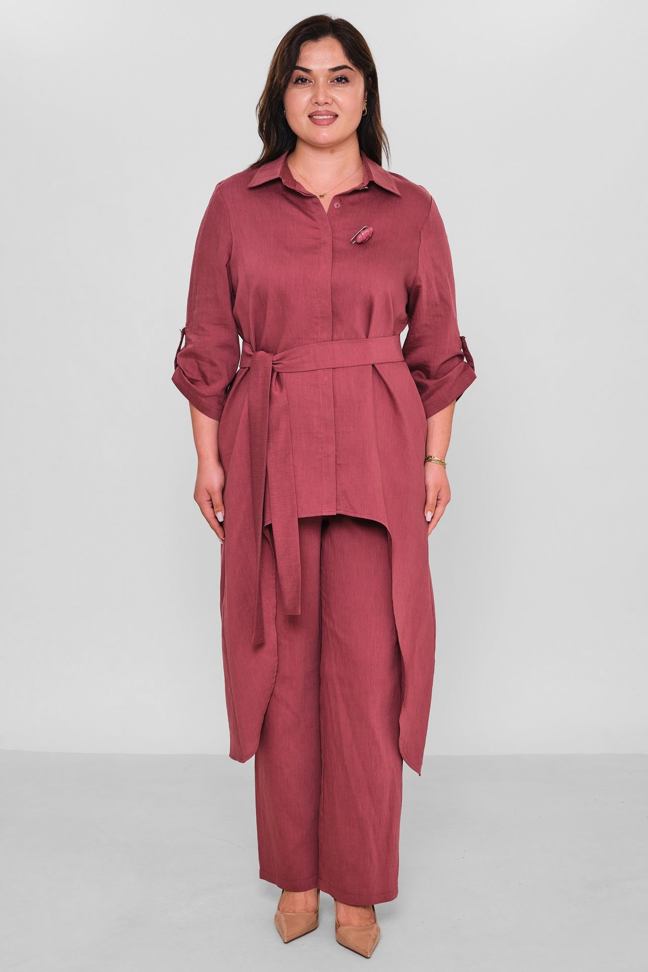 Dress Port - Plus Size Suit (DSP26Y3558) - 8690200190452