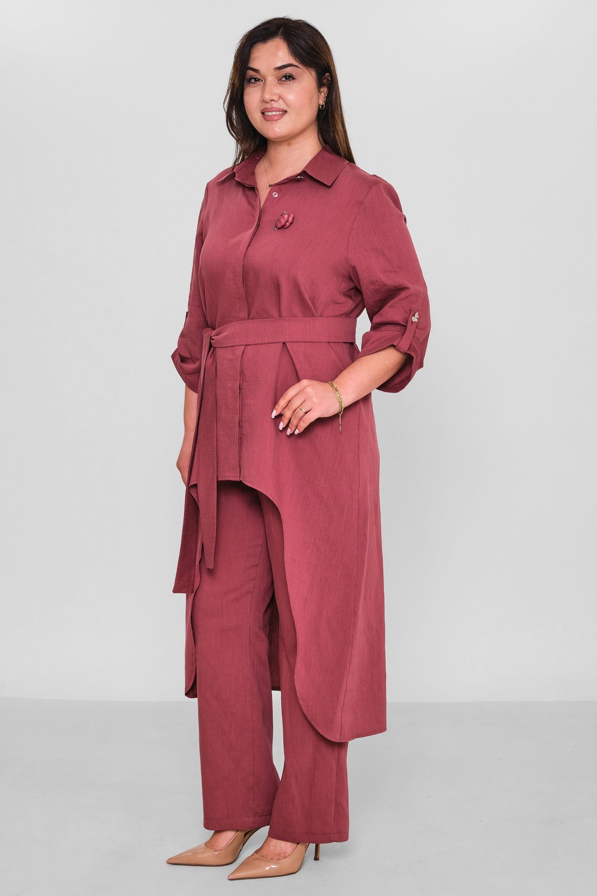 Dress Port - Plus Size Suit (DSP26Y3558) - 8690200190452