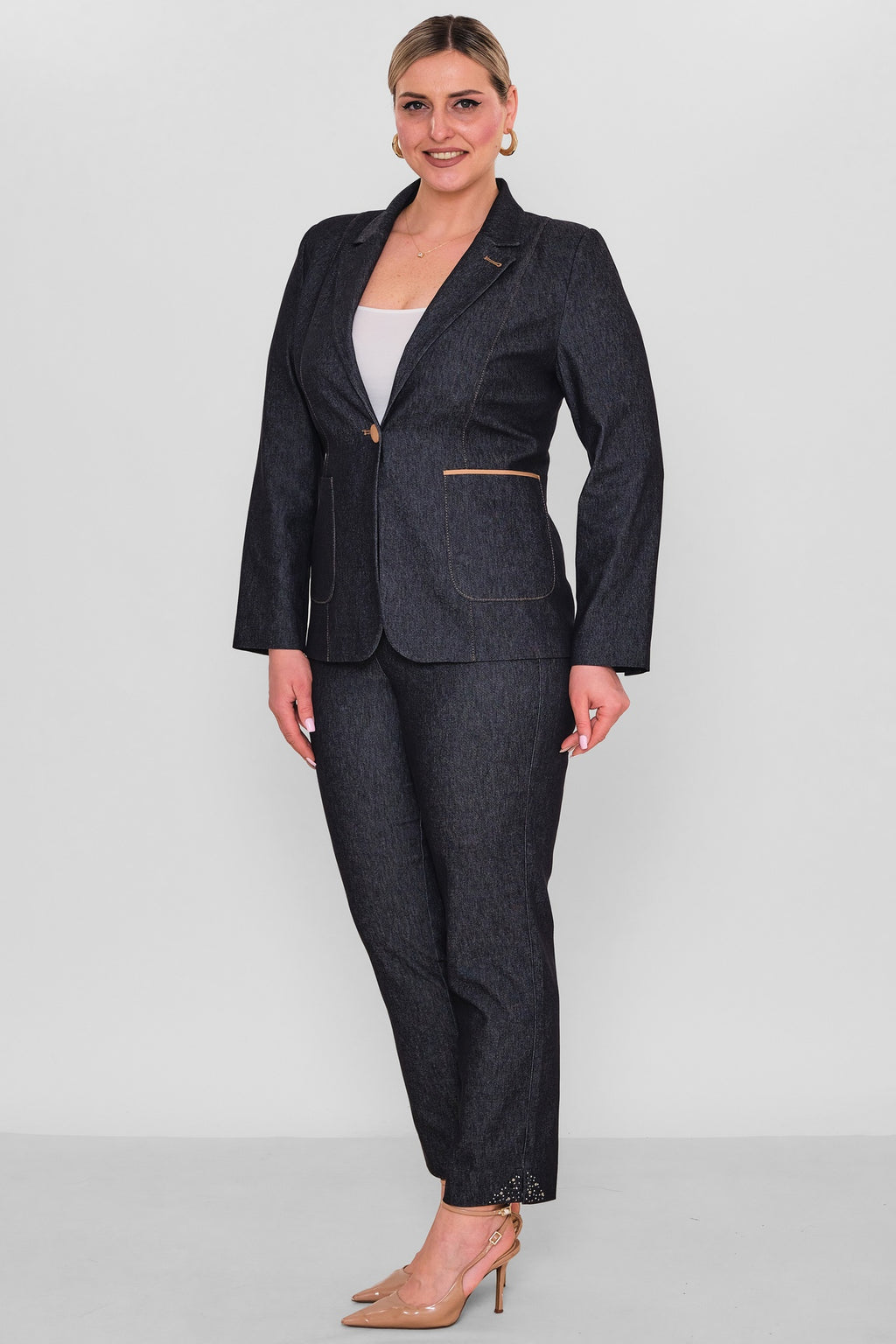 Elitline - Plus Size Jacket (ELT26Y4-34-4001) - 8690200190490