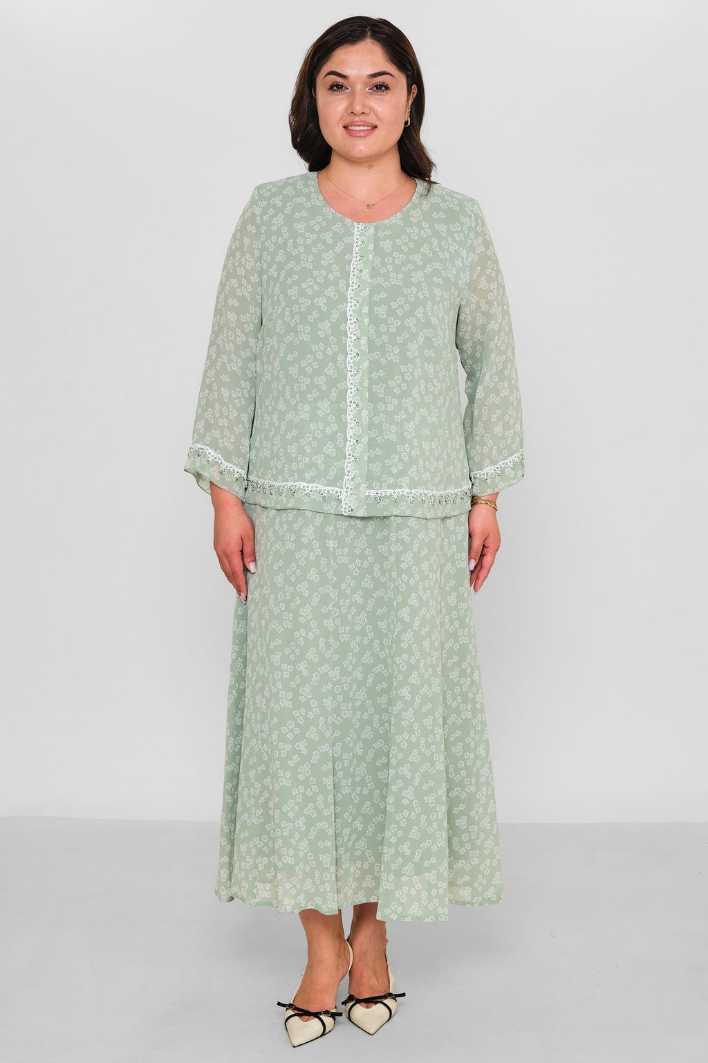 Gumanize - Plus Size Dress (GMZ2026-467-8178) - 8690200190568