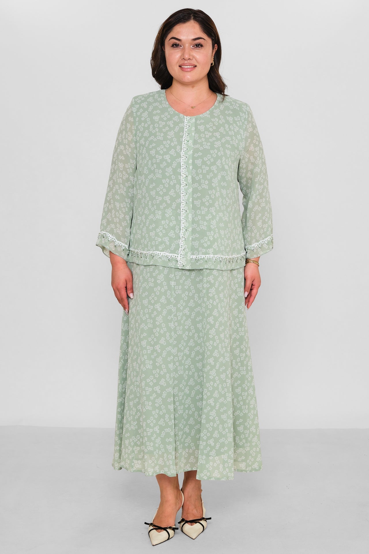 Gumanize - Plus Size Dress (GMZ2026-467-8178) - 8690200190568