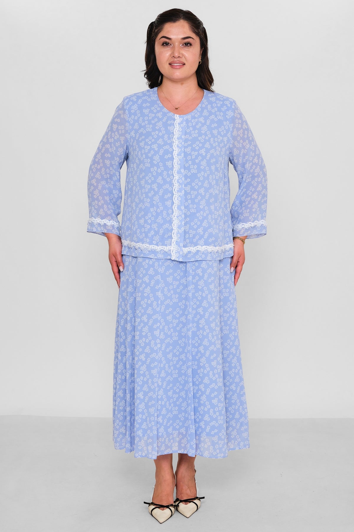 Gumanize - Plus Size Dress (GMZ2026-467-8178) - 8690200190575