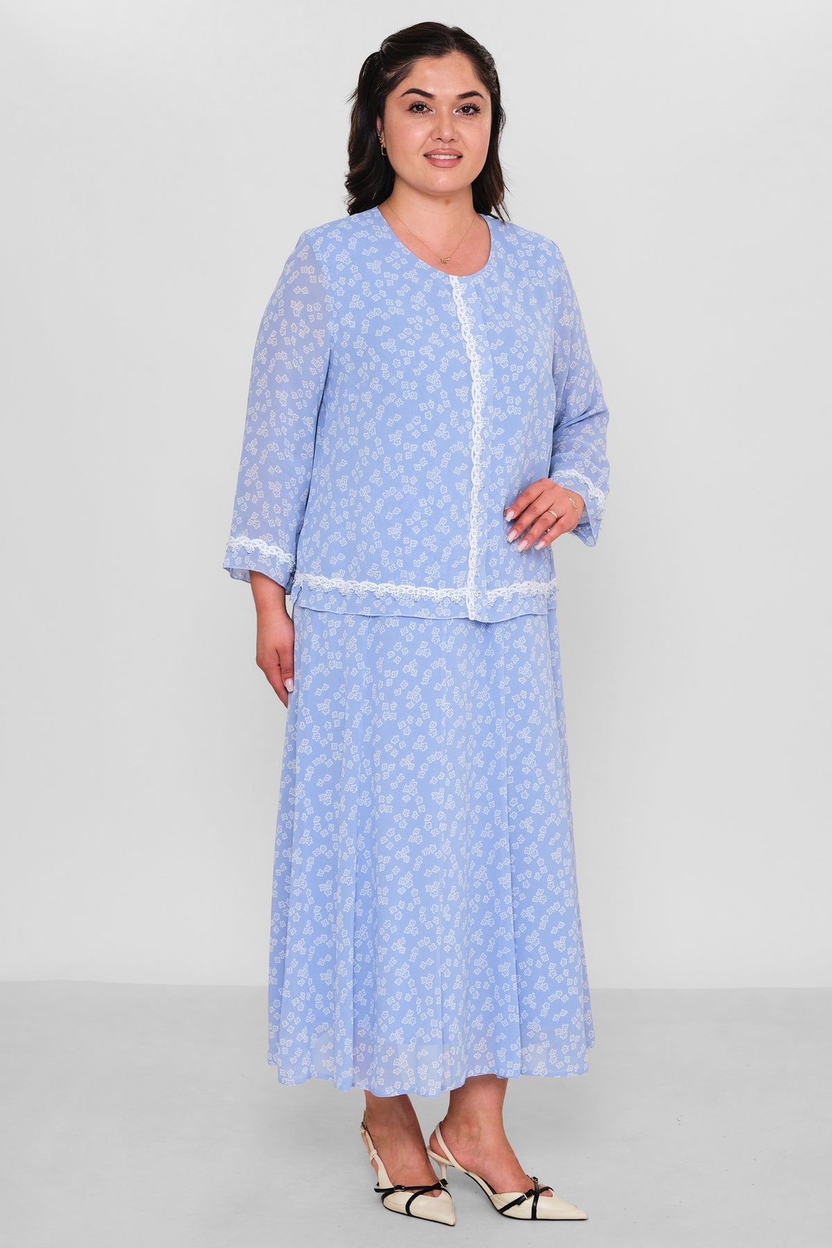 Gumanize - Plus Size Dress (GMZ2026-467-8178) - 8690200190575