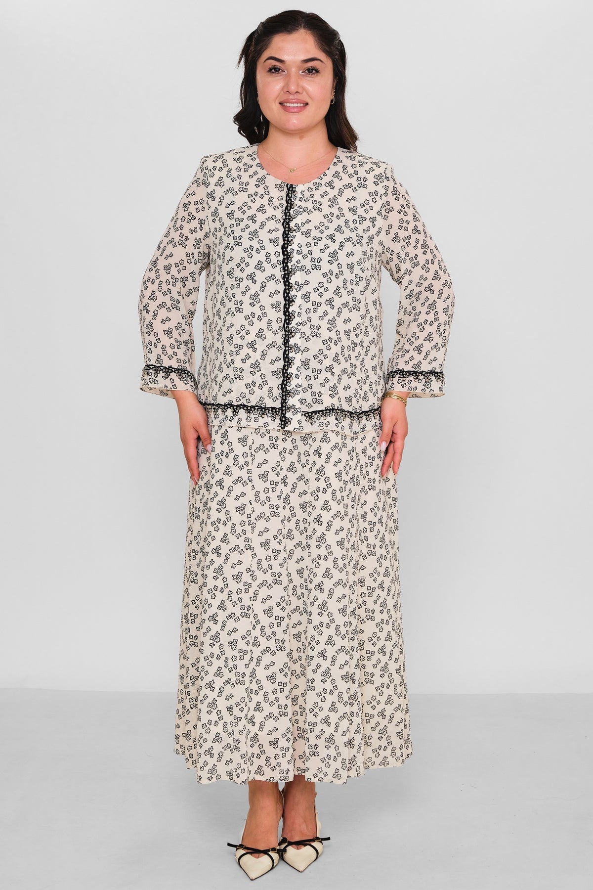 Gumanize - Plus Size Dress (GMZ2026-467-8178) - 8690200190582