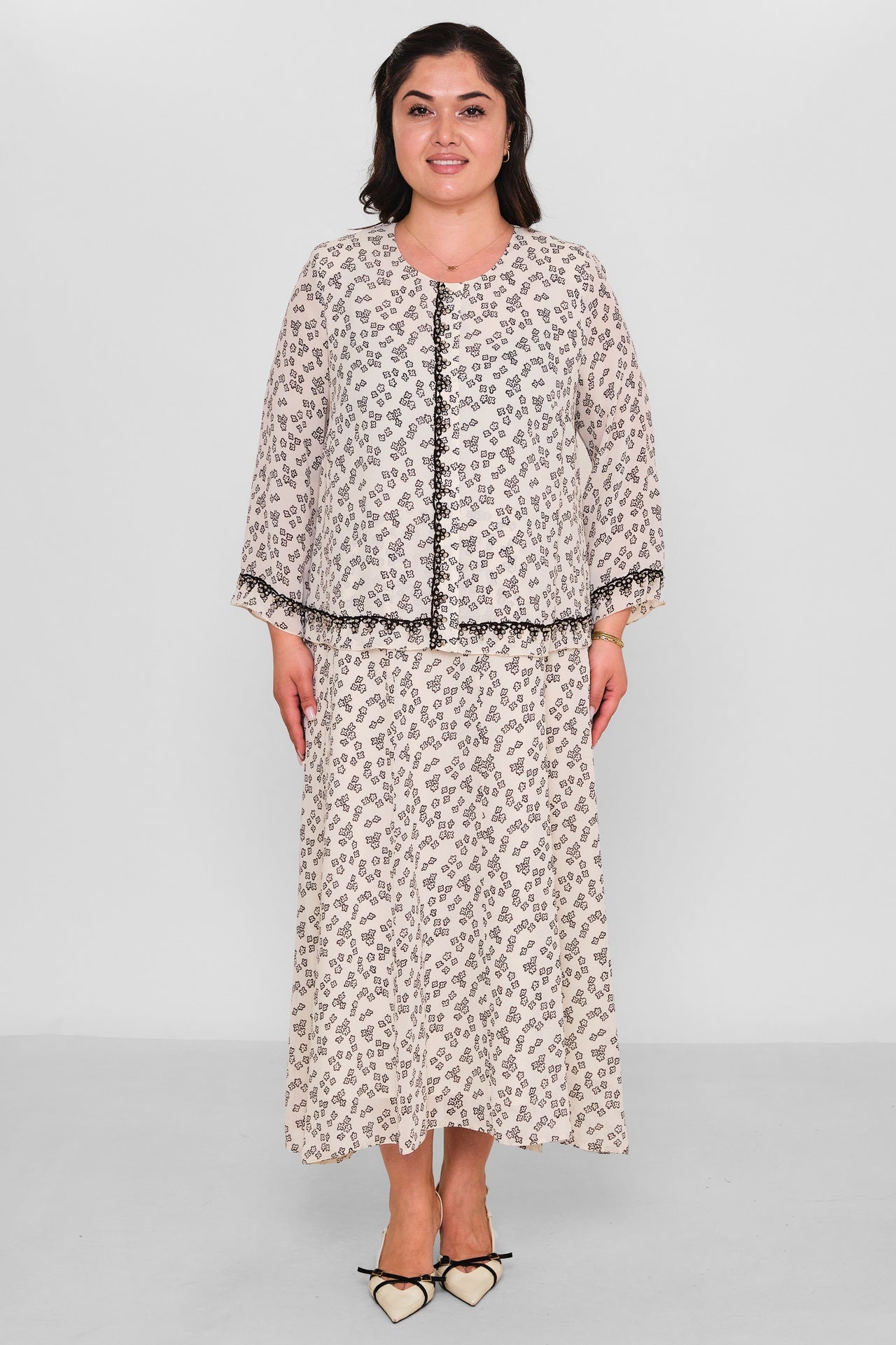 Gumanize - Plus Size Dress (GMZ2026-467-8178) - 8690200190599