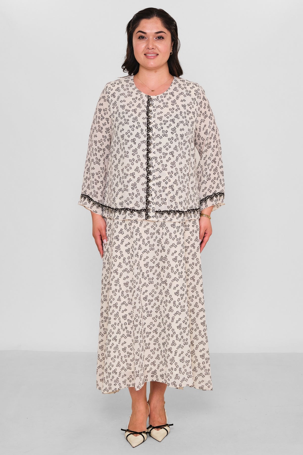 Gumanize - Plus Size Dress (GMZ2026-467-8178) - 8690200190599