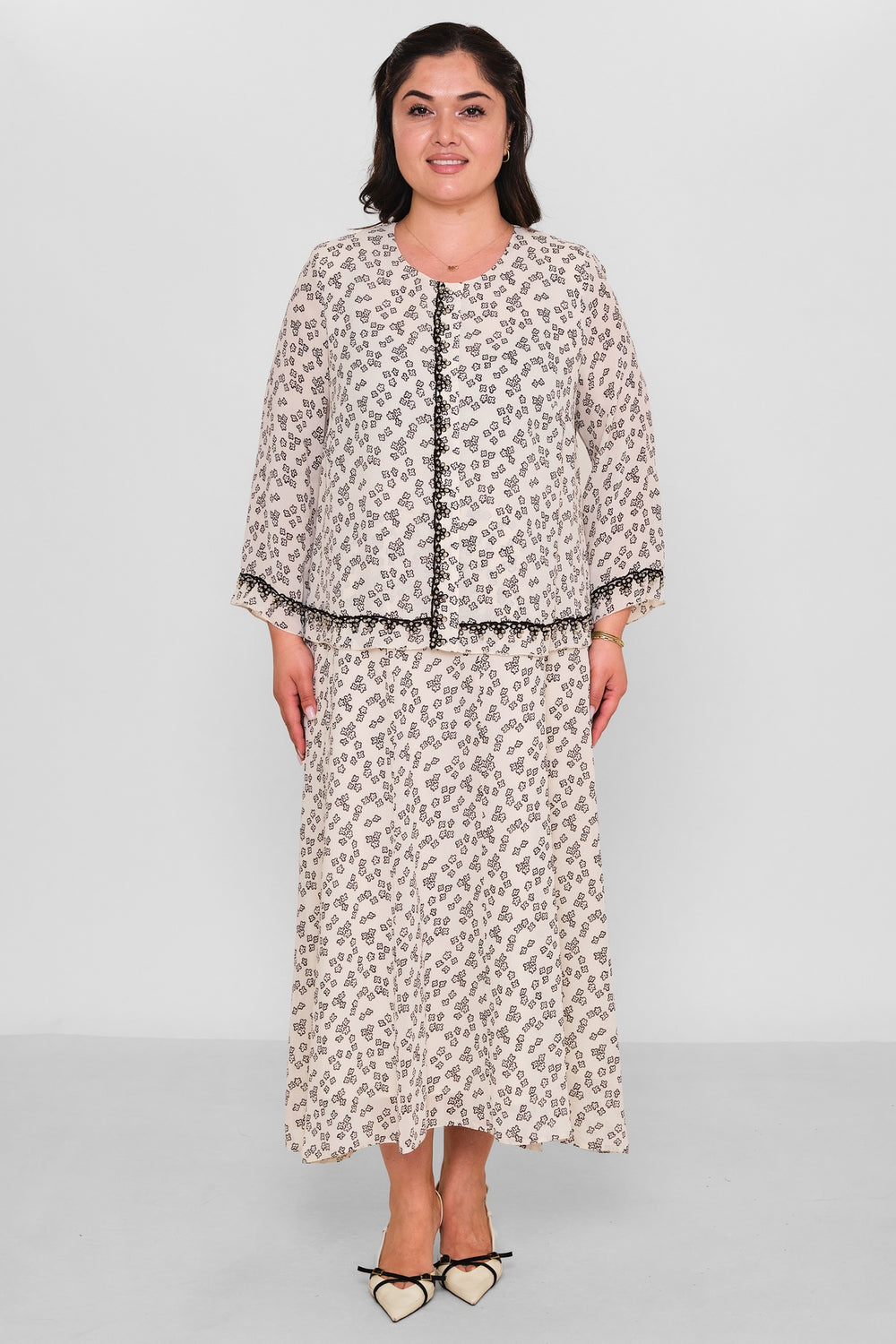 Gumanize - Plus Size Dress (GMZ2026-467-8178) - 8690200190599