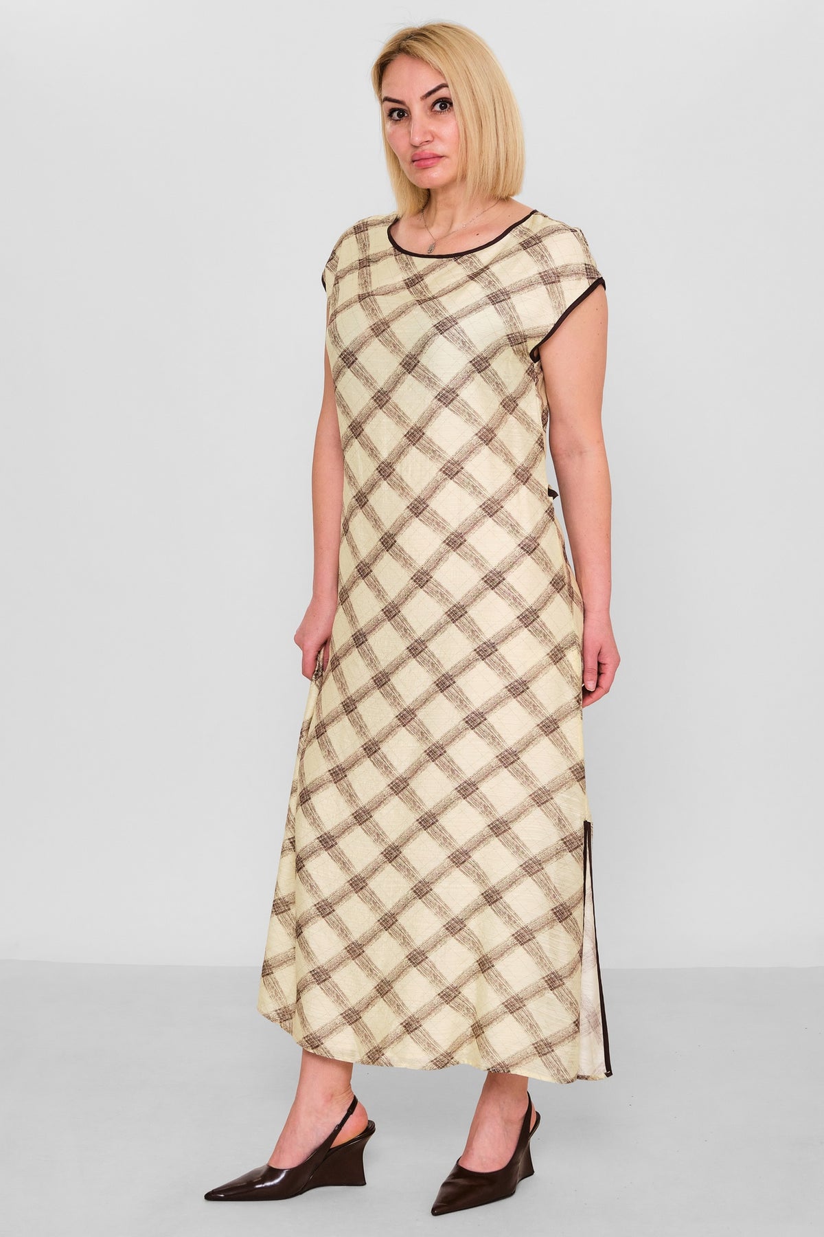 Revaro - Regular Size Dress (RVR26YS-9111) - 8690200190865